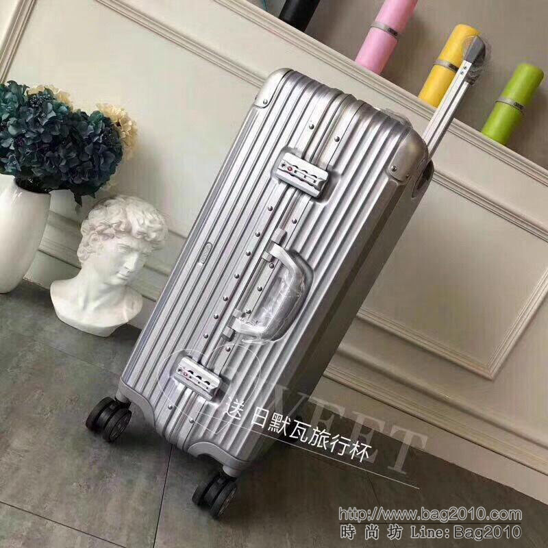 RIMOWA日默瓦 拉杆箱/拉箱 pc+鋁鎂合金 經典classic系列 PC最高版本 明星同款 8010  xbt1051